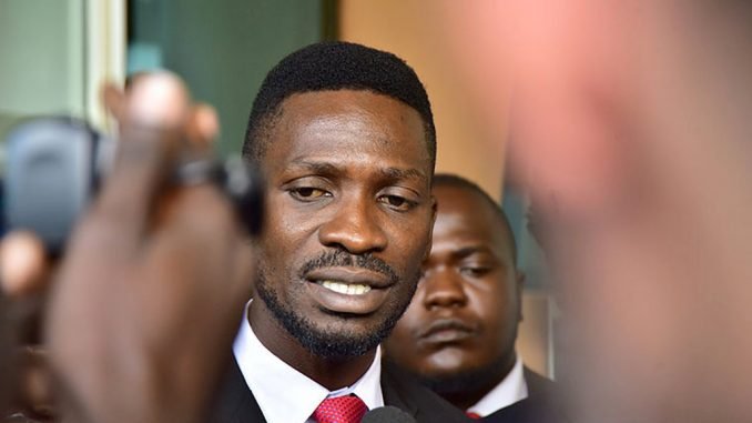 Image result for images of Bobi Wine in court