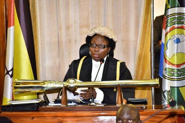 Speaker of Uganda Parliament, Rebecca Kadaga