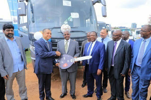 India High Commission hands over 88 vehicles to Uganda