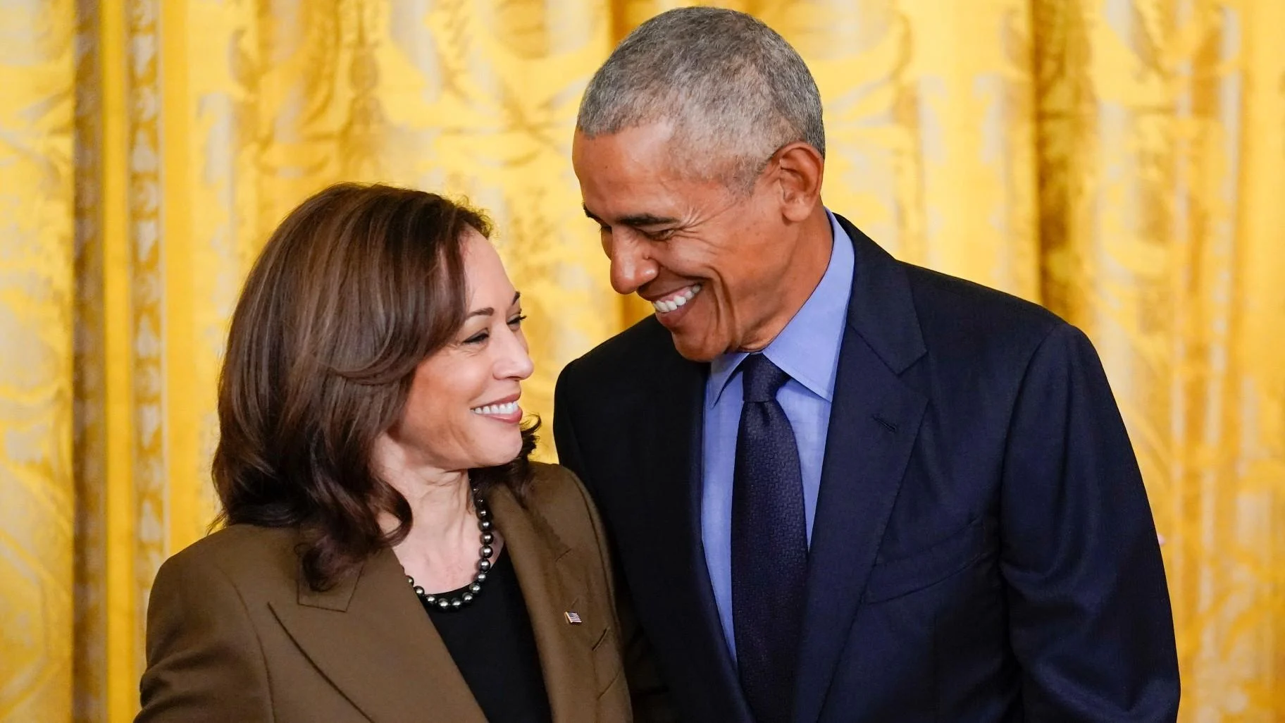 Barack and Michelle Obama endorse Kamala Harris for president