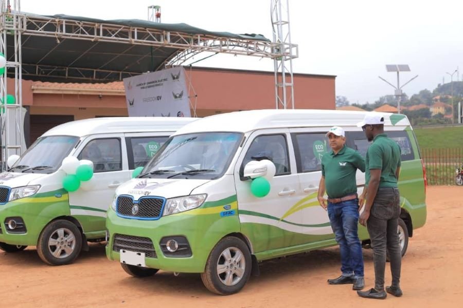 Uganda launches first electric commuter taxi